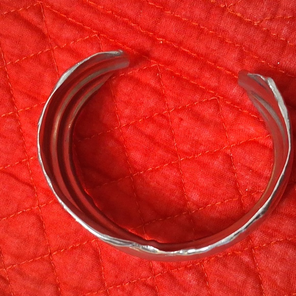 STG. SILVER Cuff Bracelet - Picture 3 of 8